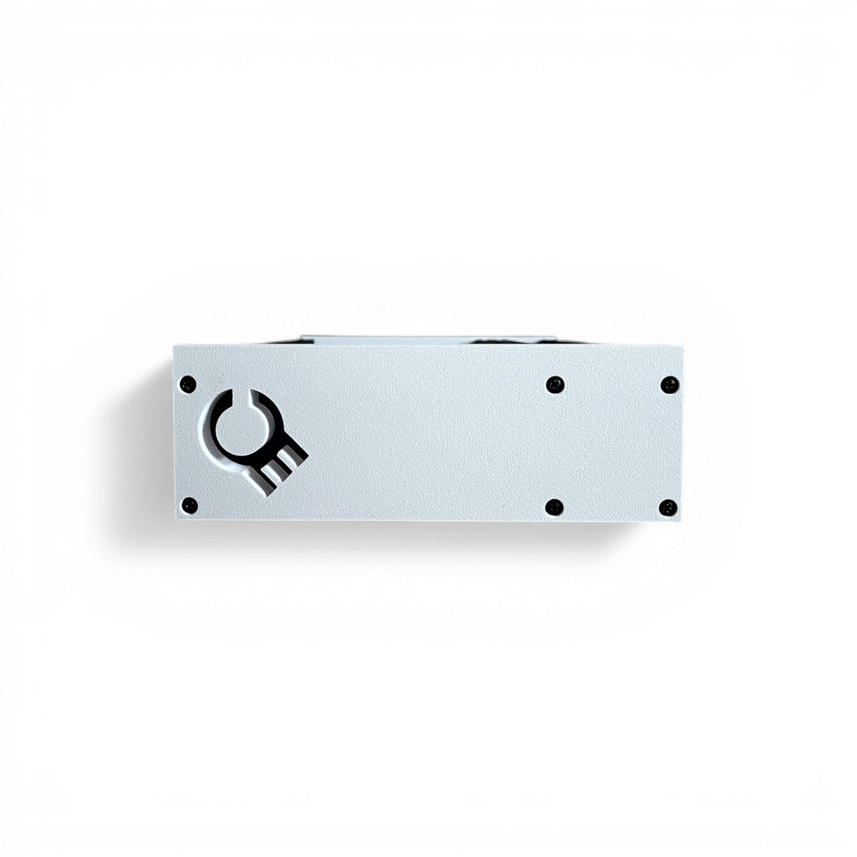 42HP (3U + 1U Intellijel Format) Eurorack Case, 3D printed by Cold Earth Industries (white finish, side view)