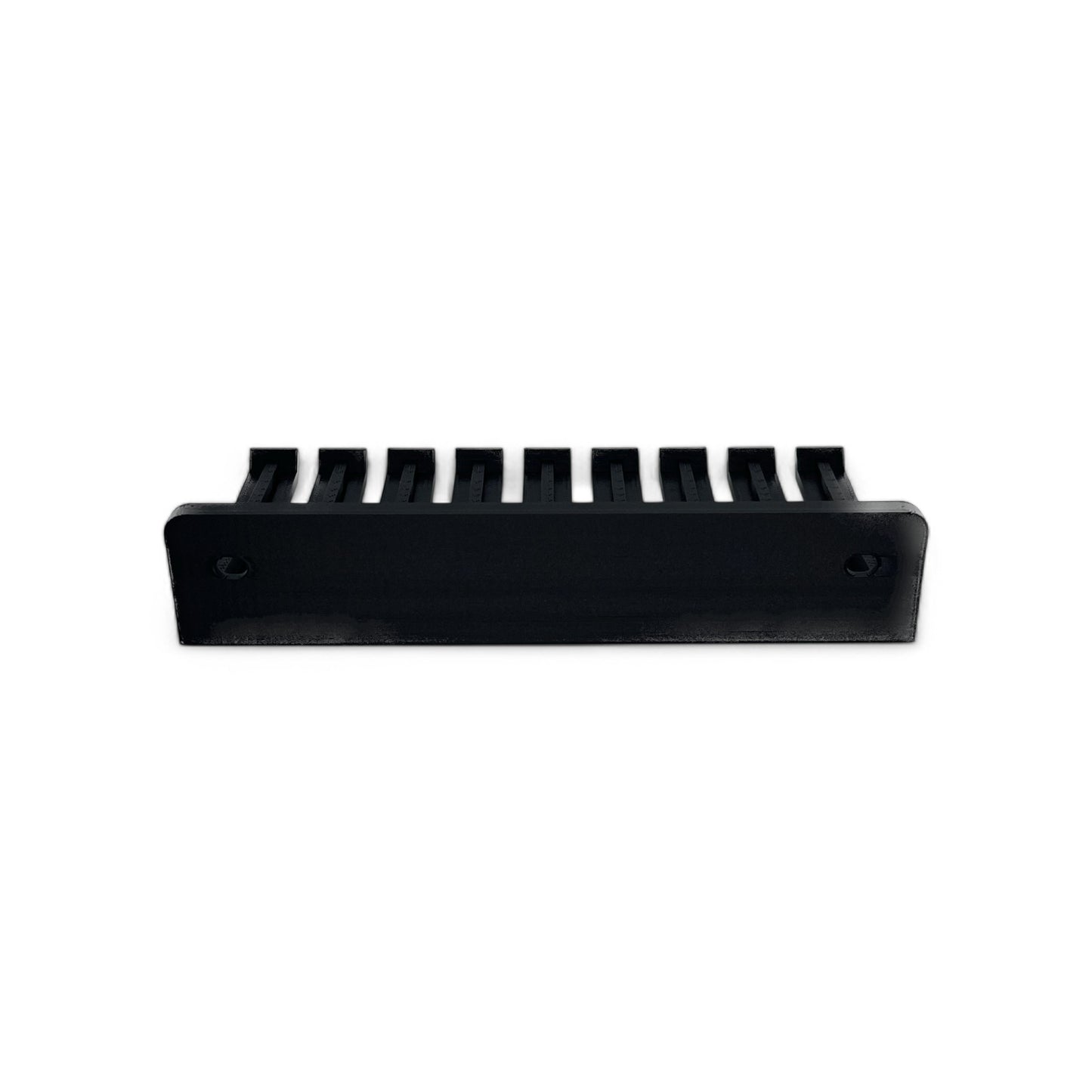 Cold Earth Industries 3D Printed Cable Holder for Eurorack Modular Synthesizers - Black - Back View