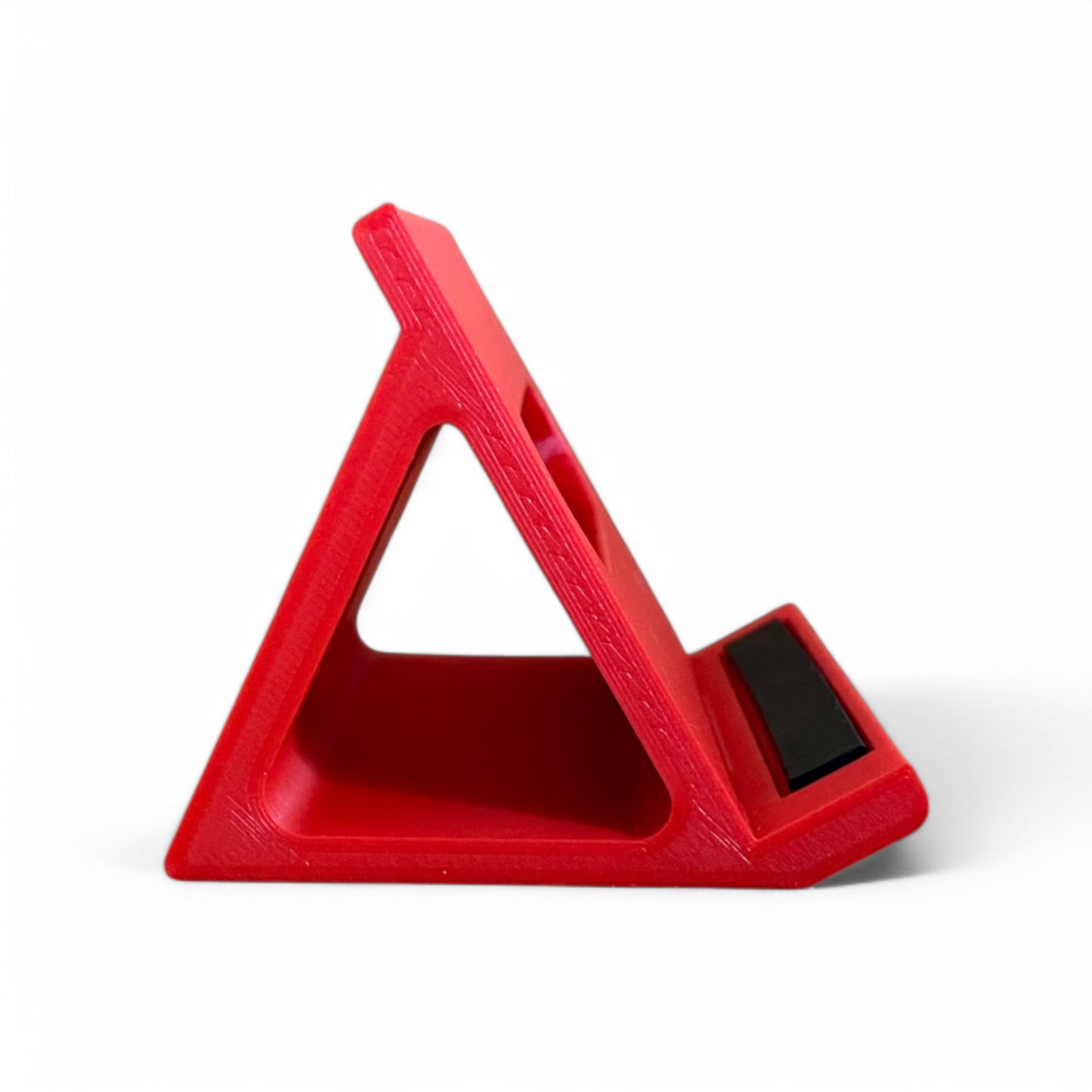 1010 Nanobox Lemondrop / Fireball / Razzmatazz / Tangerine Synthesizer Stand | 3D Printed Synthesizer Stand | Cold Earth Industries - 3D printed 60 degree Red stand by Cold Earth Industries - side view