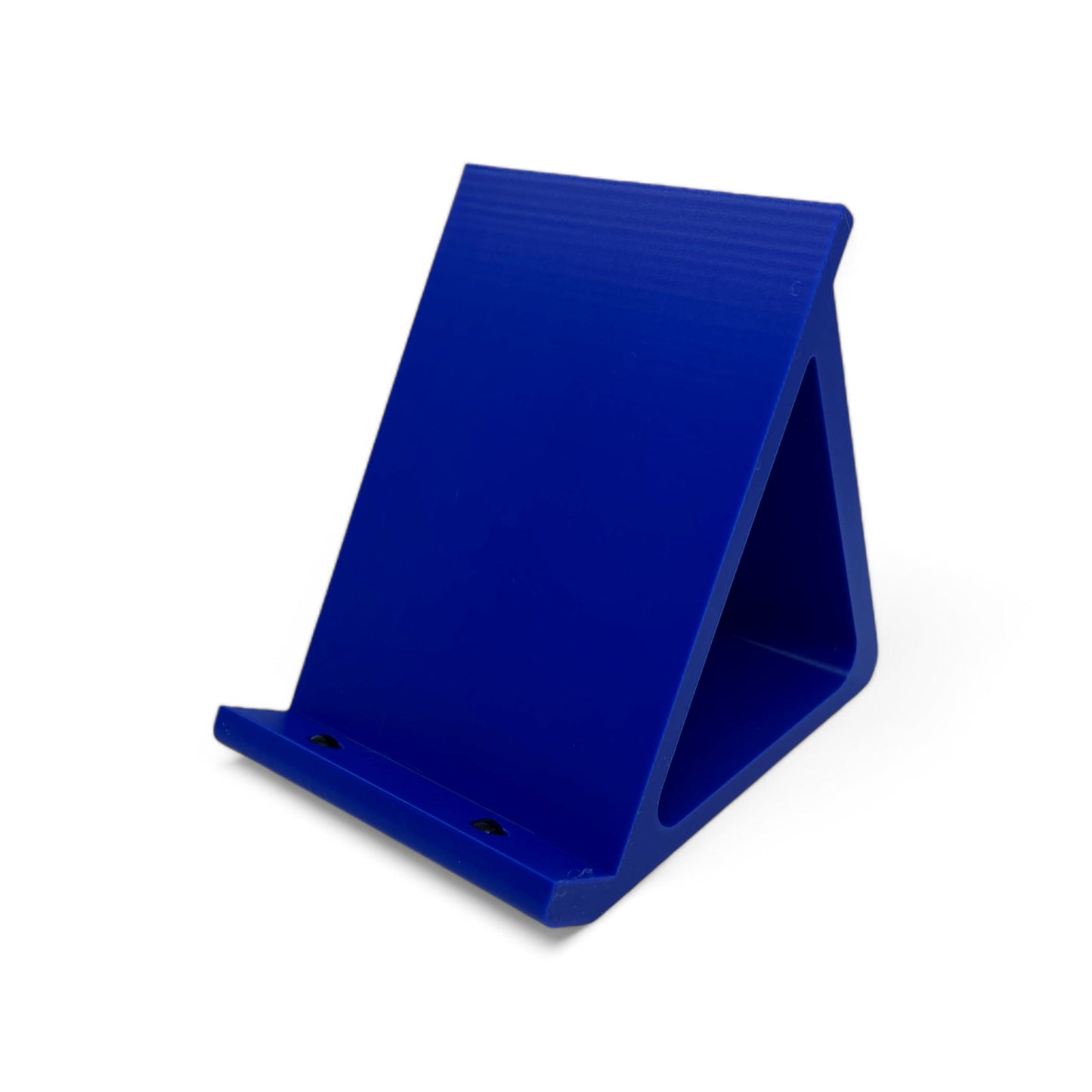 Guitar Pedal Stand 60 Degree 65mm - 110mm Widths, 3D printed by Cold Earth Industries (60 degree angle, 95mm width, blue finish)