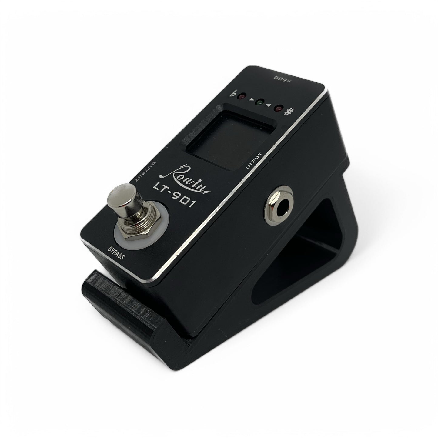 Cold Earth Industries Guitar Pedal Stand 30 Degree 65mm - 110mm Widths | 3D Printed Guitar Pedal Stand | Cold Earth Industries