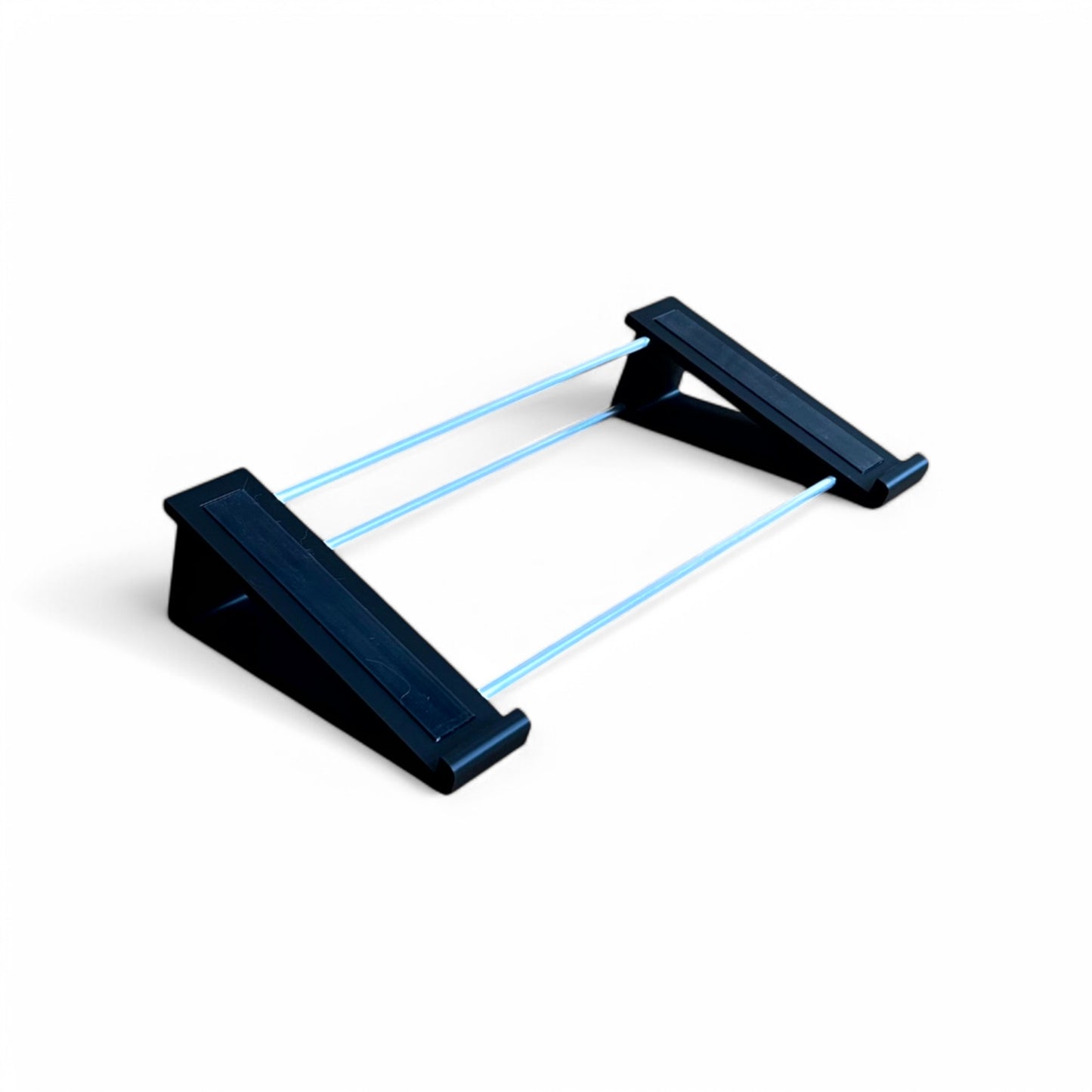 3D printed OXI Instruments OXI ONE Sequencer & Performer 30 degree stand by Cold Earth Industries, shown in black on a white background
