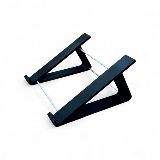 3D printed Novation Launchpad Pro MK3 Controllers 30 degree stand by Cold Earth Industries, shown in black on a white background