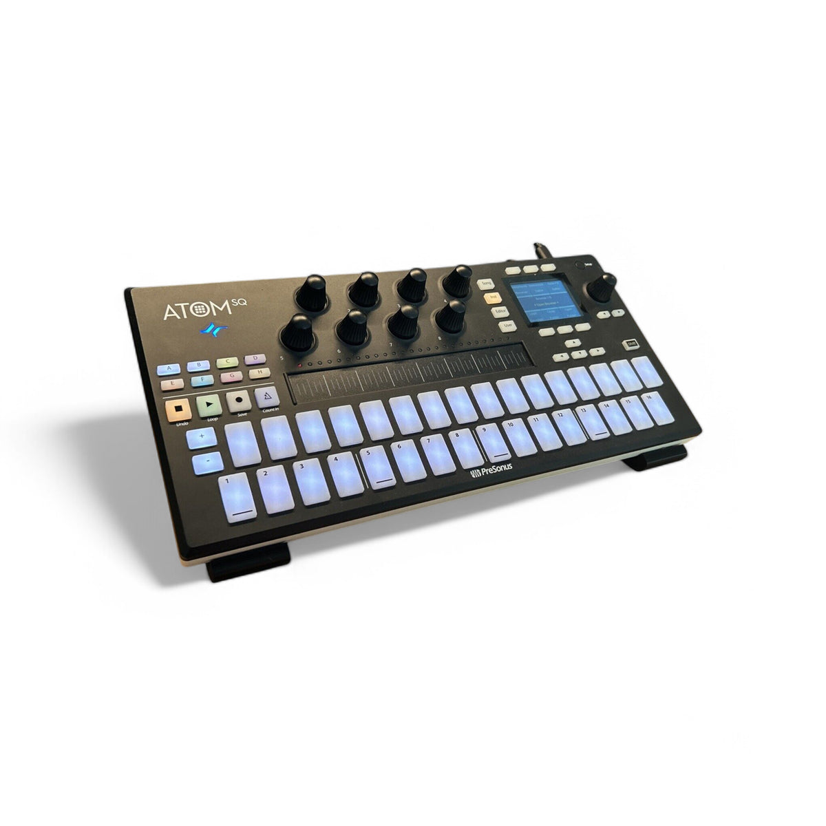 Presonus Atom SQ Desktop Stand, 3D printed by Cold Earth Industries (photo 1)