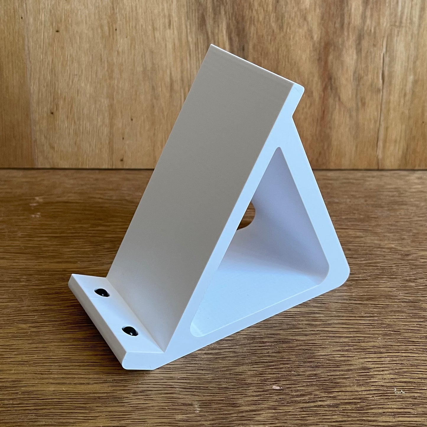 B STOCK-  Guitar Pedal Desktop Stand 60 Degrees Angle 65mm - White