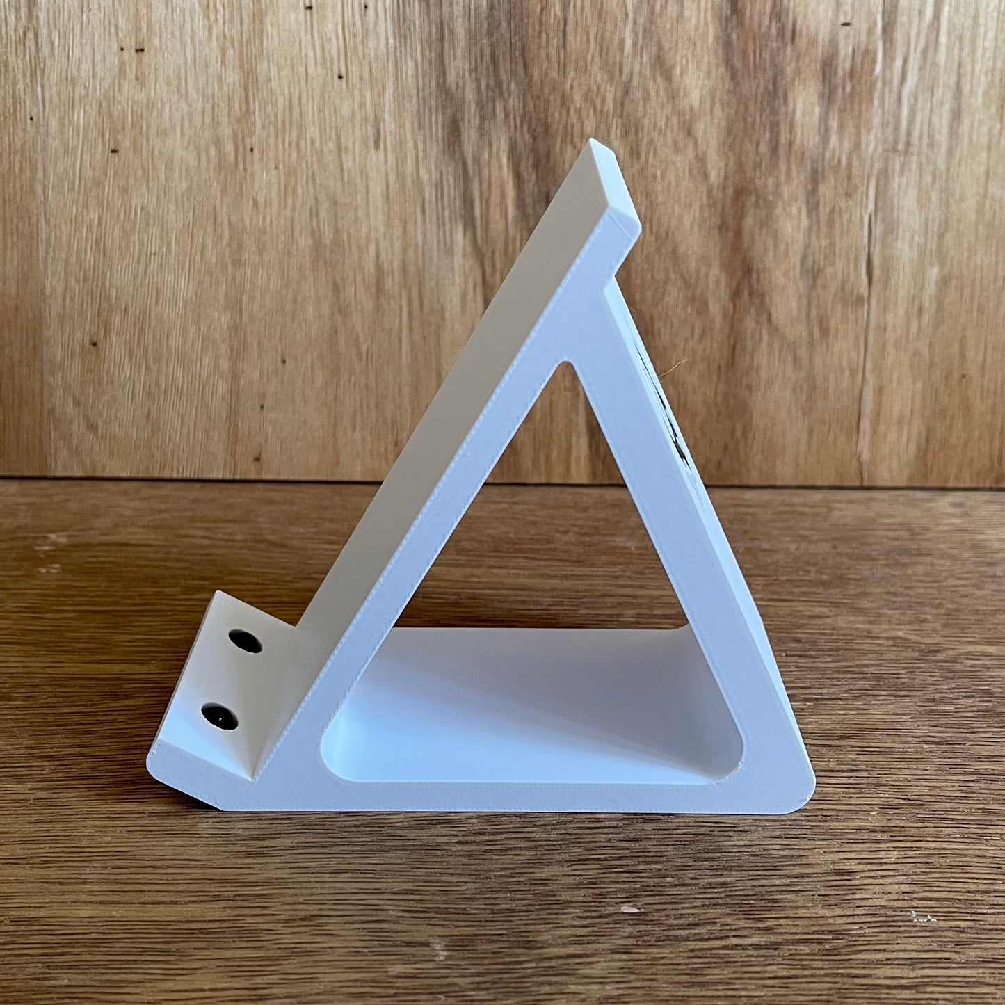 B STOCK-  Guitar Pedal Desktop Stand 60 Degrees Angle 65mm - White