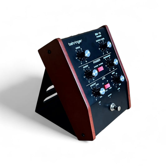 Behringer BM-11M, BM-12, BM-13, BM-15M Pedal 60 Degree Stand | 3D Printed Desktop Stand | Cold Earth Industries