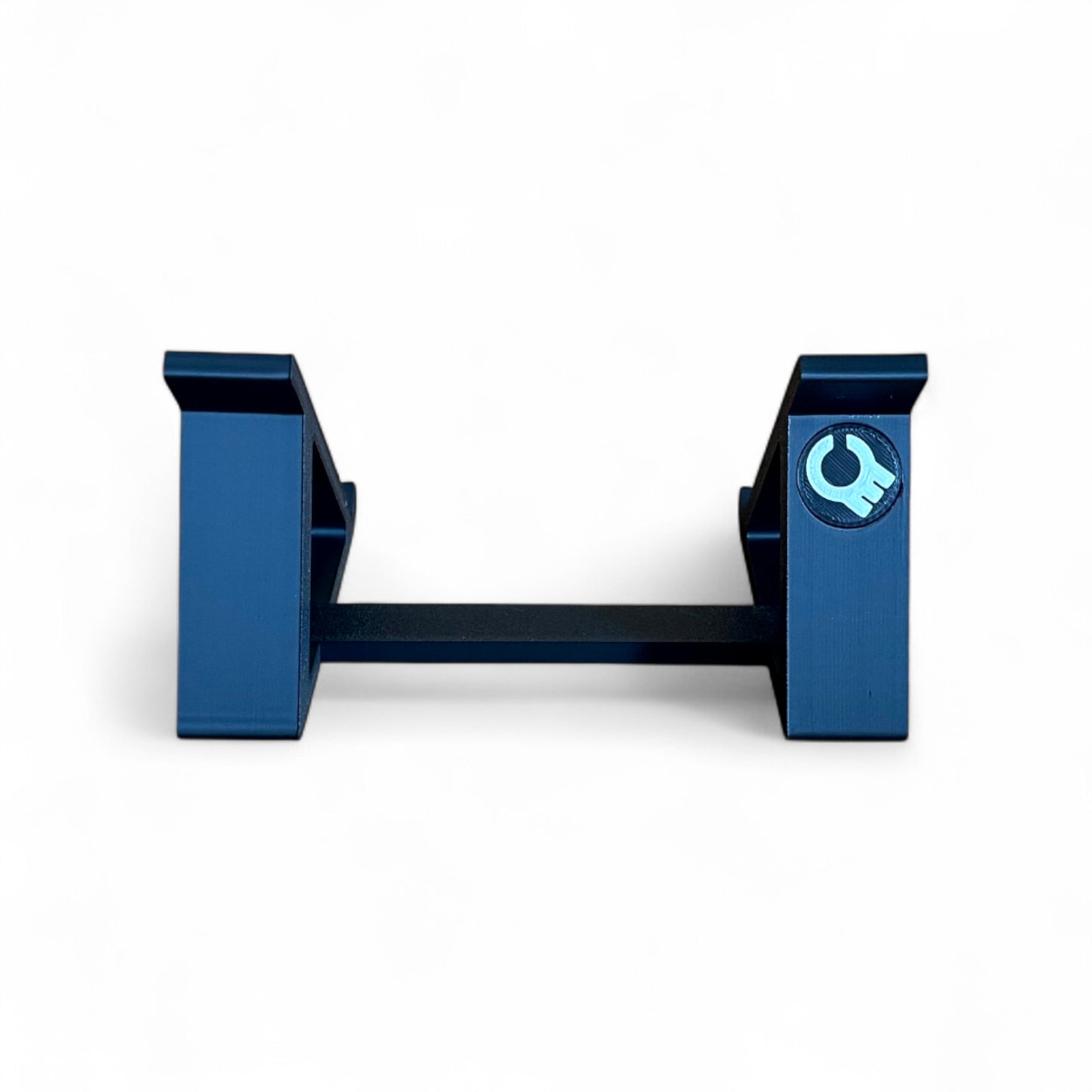 Behringer Pro VS Mini, JT Mini and PHARA-O Synthesizer Stands | 3D Printed Synthesizer Stands | Cold Earth Industries - 45 Degree 3D printed stand in Black - Back View - by Cold Earth Industries