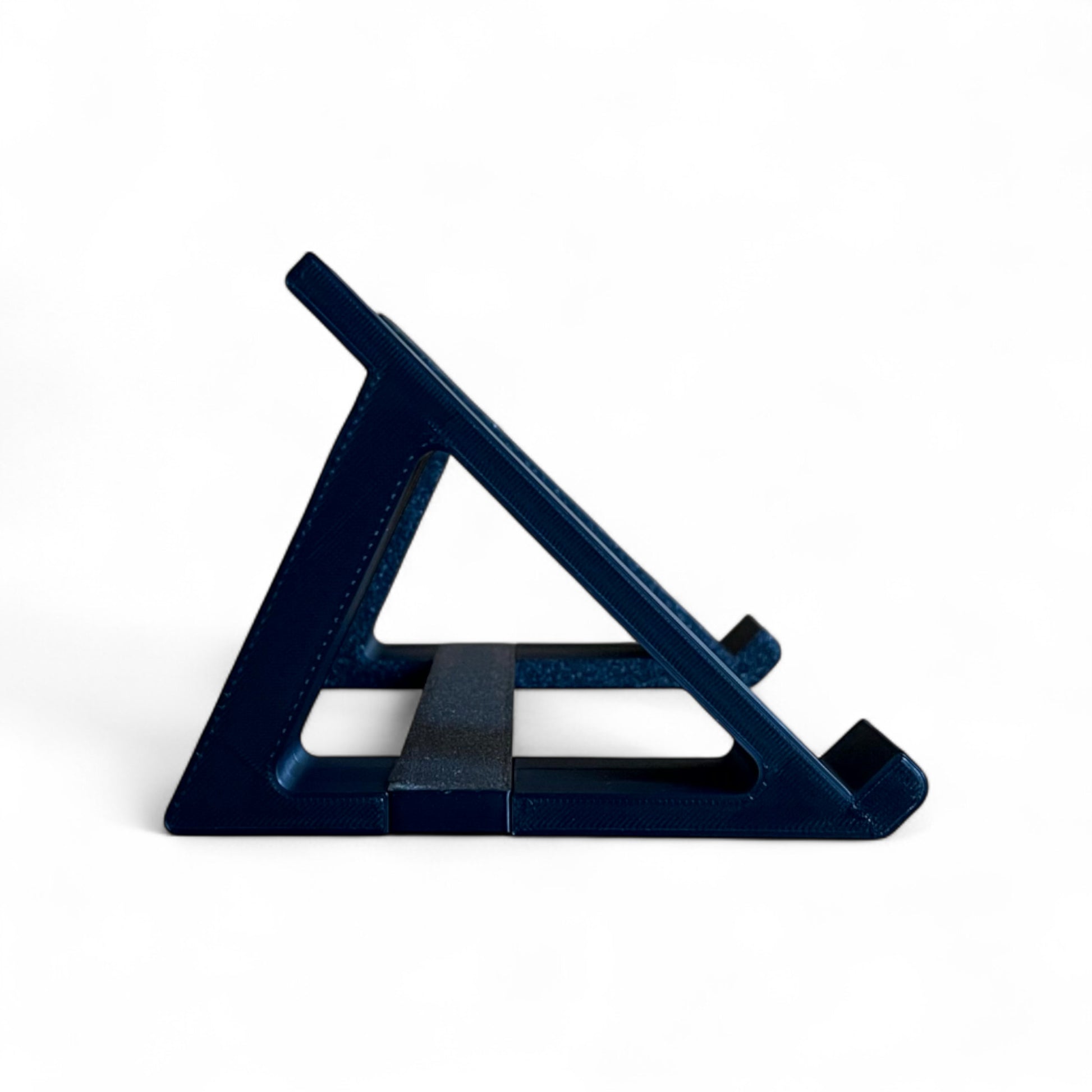 Behringer Pro VS Mini, JT Mini and PHARA-O Synthesizer Stands | 3D Printed Synthesizer Stands | Cold Earth Industries - 45 Degree 3D printed stand in Black - Side View - by Cold Earth Industries