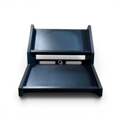 Guitar Pedal Desktop Stand 2 Tier 300MM Width 30 & 60 Degree | 3D Printed Pedalboard & Synth Stand