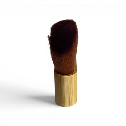 Soft, high-density nylon bristles on the Cold Earth Industries Synth Duster, ideal for safely removing dust from sensitive synth controls and surfaces.