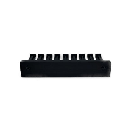 Cold Earth Industries 3D Printed Cable Holder for Eurorack Modular Synthesizers - Black - Back View