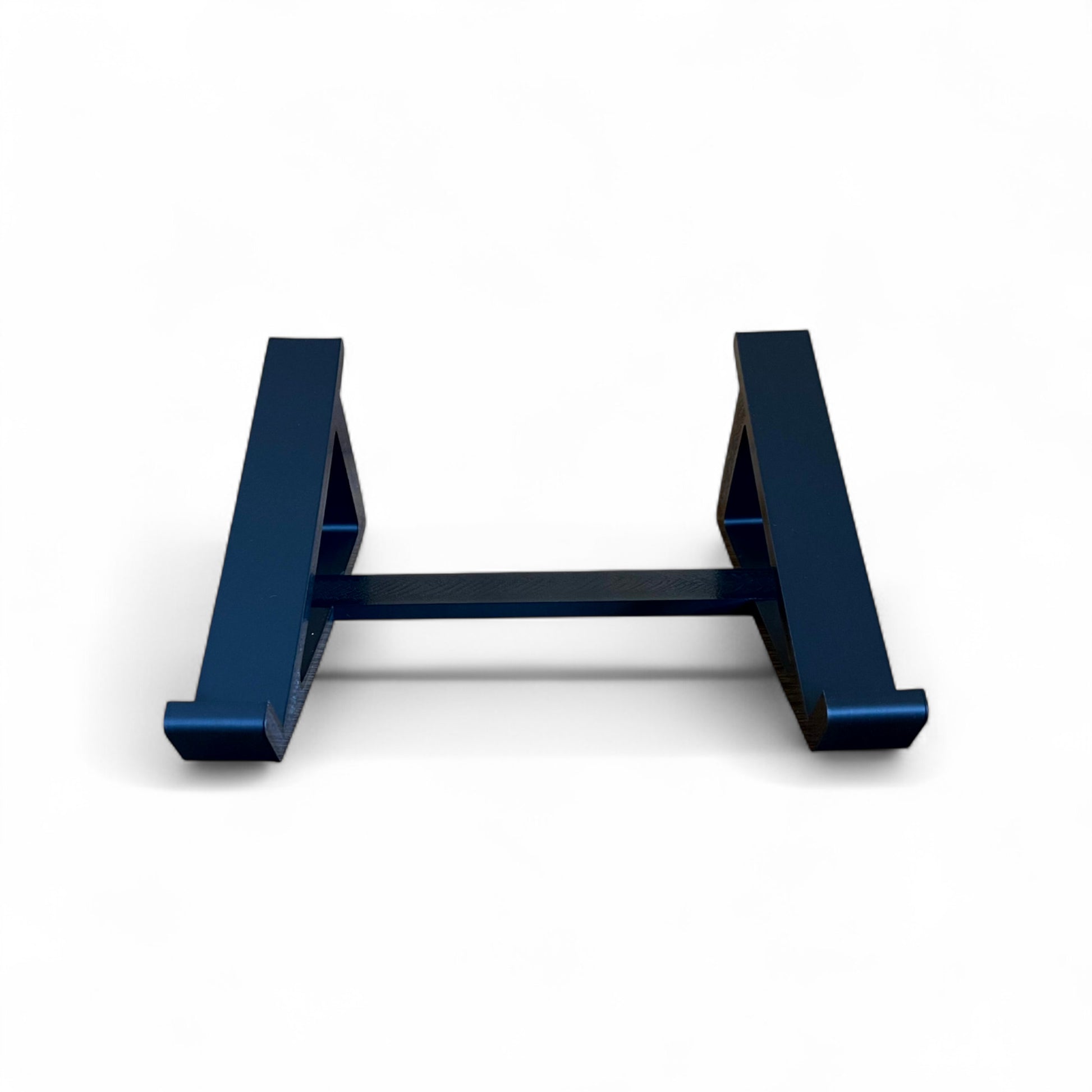 Cold Earth Industries Medium Synthesizer Stand | 3D Printed Synth Stand | Cold Earth Industries - 30 Degrees 3D printed stand in Black - Front View - by Cold Earth Industries