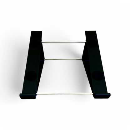 Ableton Push 2 Midi Controller Stand | 3D Printed Midi Controller Stand | Cold Earth Industries - 3D printed Black 30 degree stand by Cold Earth Industries - Front view