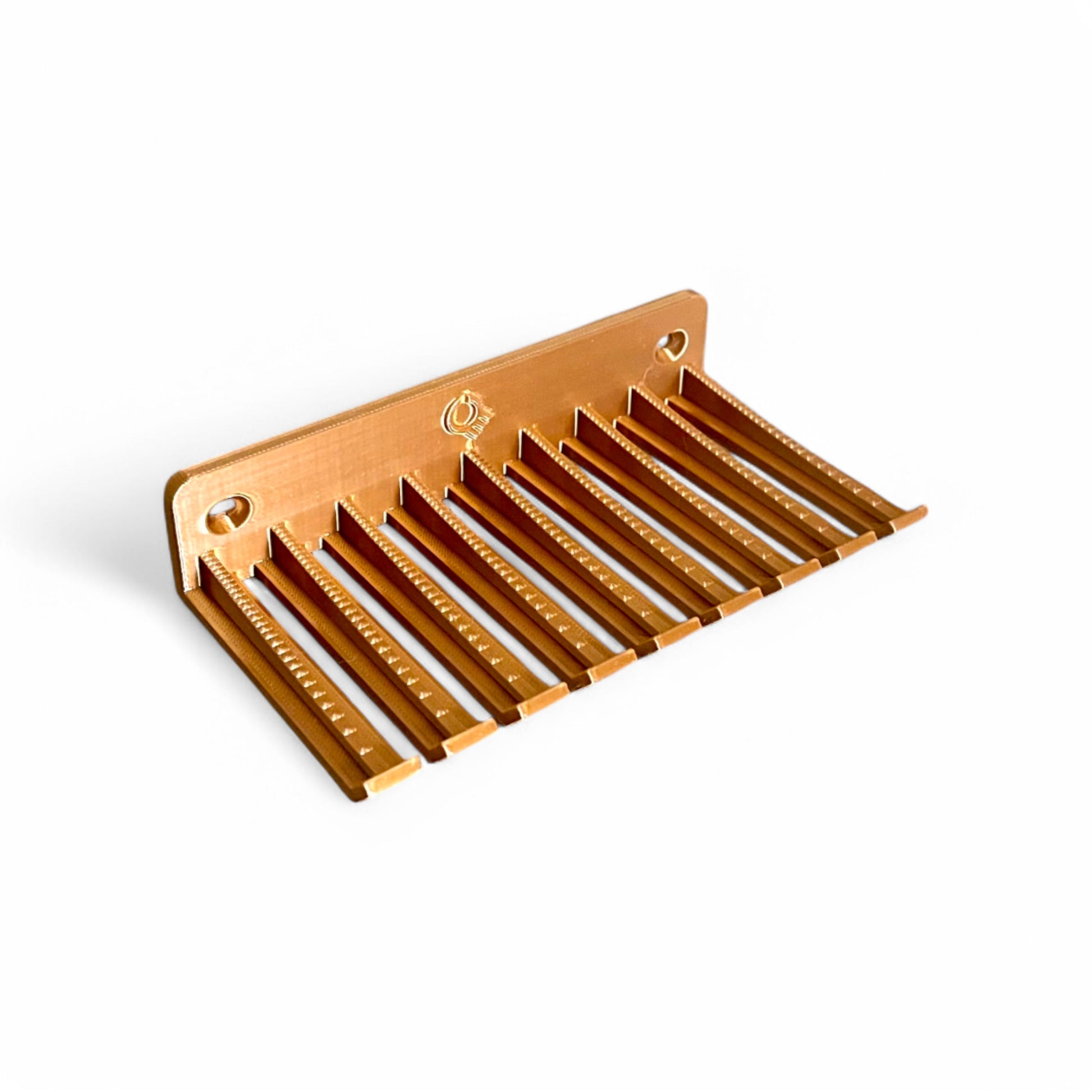 Cold Earth Industries 3D Printed Cable Holder for Eurorack Modular Synthesizers - Copper