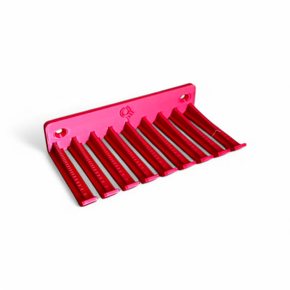 Cold Earth Industries 3D Printed Cable Holder for Eurorack Modular Synthesizers - Red