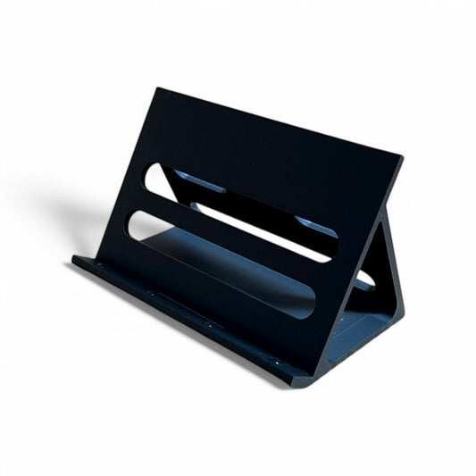 Cold Earth Industries Guitar Pedal Stand LITE 60 Degree 200mm Width | 3D Printed Guitar Pedal Stand | Cold Earth Industries - 30 Degree 3D printed stand in Black by Cold Earth Industries