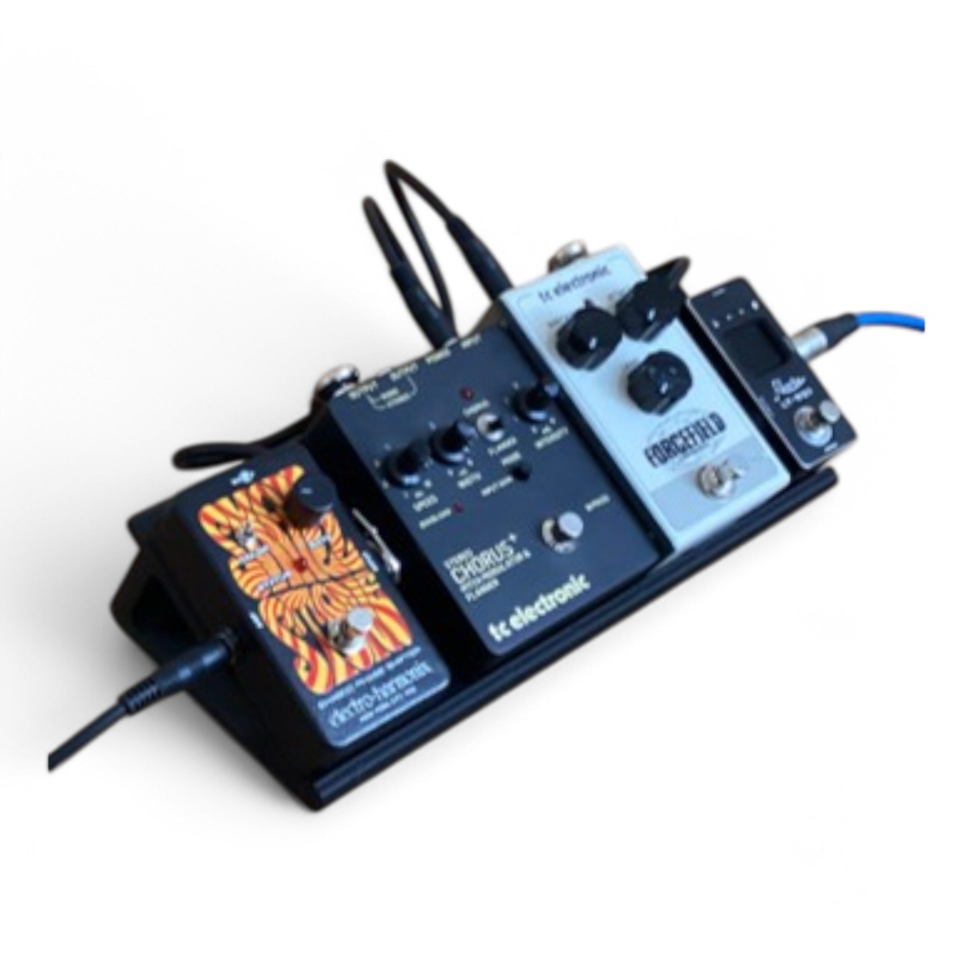 pedal board stand Cold Earth Industries 30 Degree Large Guitar Pedal Stand 300mm Width