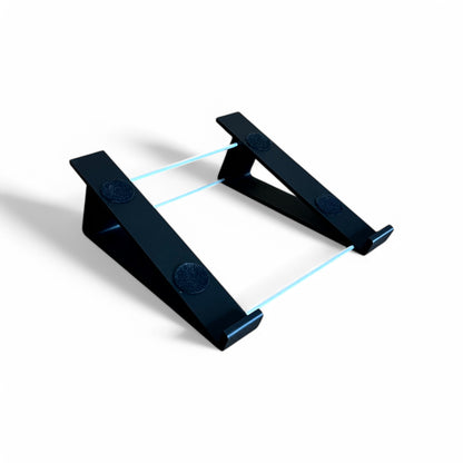 Ableton Push 2 Midi Controller Stand | 3D Printed Midi Controller Stand | Cold Earth Industries - 3D printed Black 20 degree stand by Cold Earth Industries