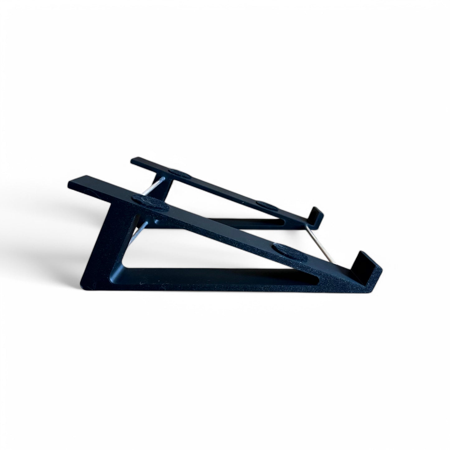 Ableton Push 2 Midi Controller Stand | 3D Printed Midi Controller Stand | Cold Earth Industries - 3D printed Black 20 degree stand by Cold Earth Industries - Side view