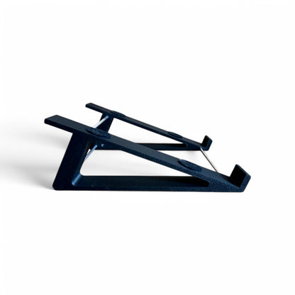 Ableton Push 2 Midi Controller Stand | 3D Printed Midi Controller Stand | Cold Earth Industries - 3D printed Black 20 degree stand by Cold Earth Industries - Side view