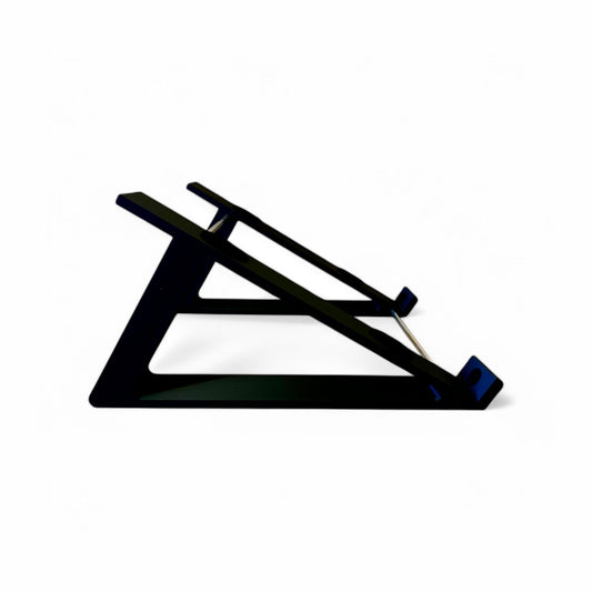 Ableton Push 2 Midi Controller Stand | 3D Printed Midi Controller Stand | Cold Earth Industries - 3D printed Black 30 degree stand by Cold Earth Industries - Side view
