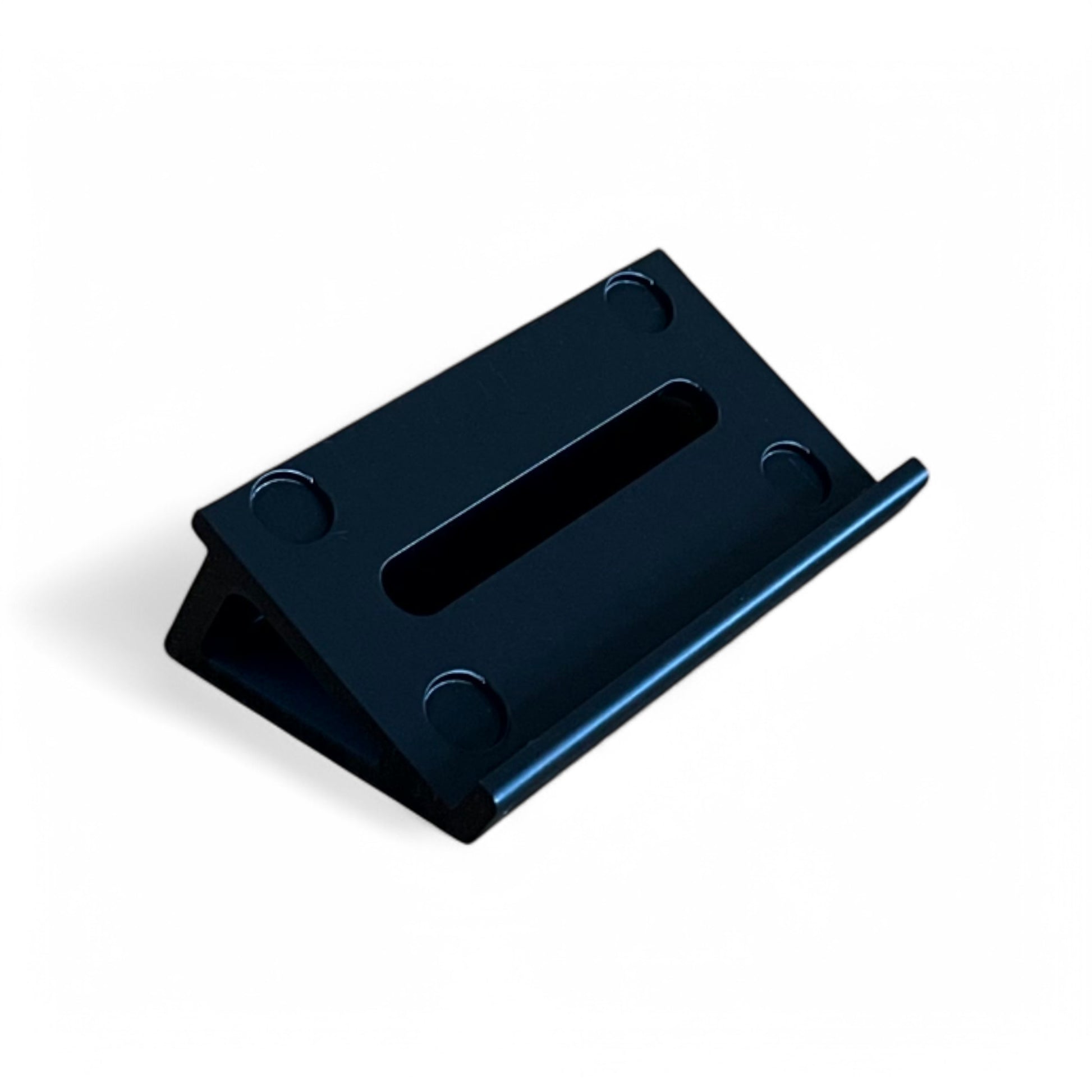 Behringer HA400 Ultra-Compact 4 Channel Stereo Headphone Amplifier Stand | 3D Printed MicroAmp Stand | Cold Earth Industries - 30 Degree 3D printed stand in Black by Cold Earth Industries