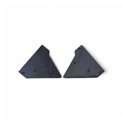Behringer Module Synthesizer Side Panels | 3D Printed Synthesizer Stand | Cold Earth Industries - 50 Degrees 3D printed Side Panels in Black - Side Panels Only - by Cold Earth Industries