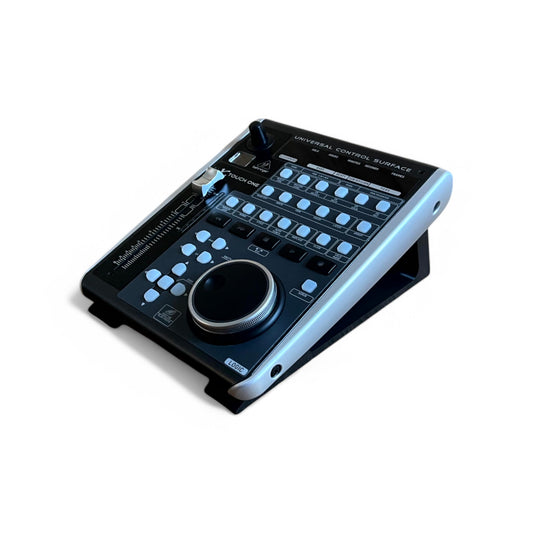 Behringer X Touch One Mixer Stand | 3D Printed Mixer Stand | Cold Earth Industries - 15 Degrees 3D printed stand with X Touch 1 in Black by Cold Earth Industries