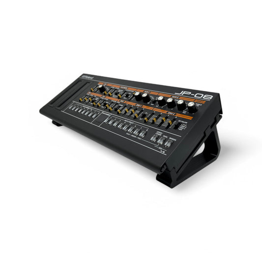 Roland Boutique Single Synthesizer Stand | 3D Printed Synth Stand | Cold Earth Industries in Black with JU-06 - 3D printed stand by Cold Earth Industries