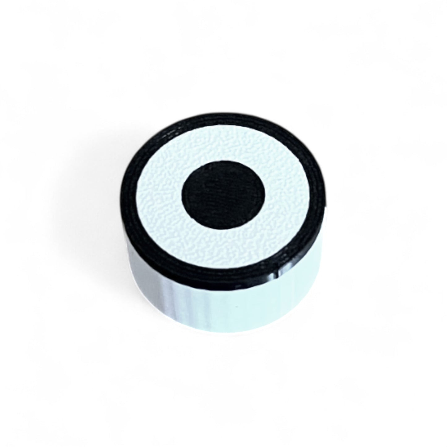 3D printed Empress Reverb / Echosystem Select Guitar Pedal Footswitch Topper by Cold Earth Industries, shown on a white background.