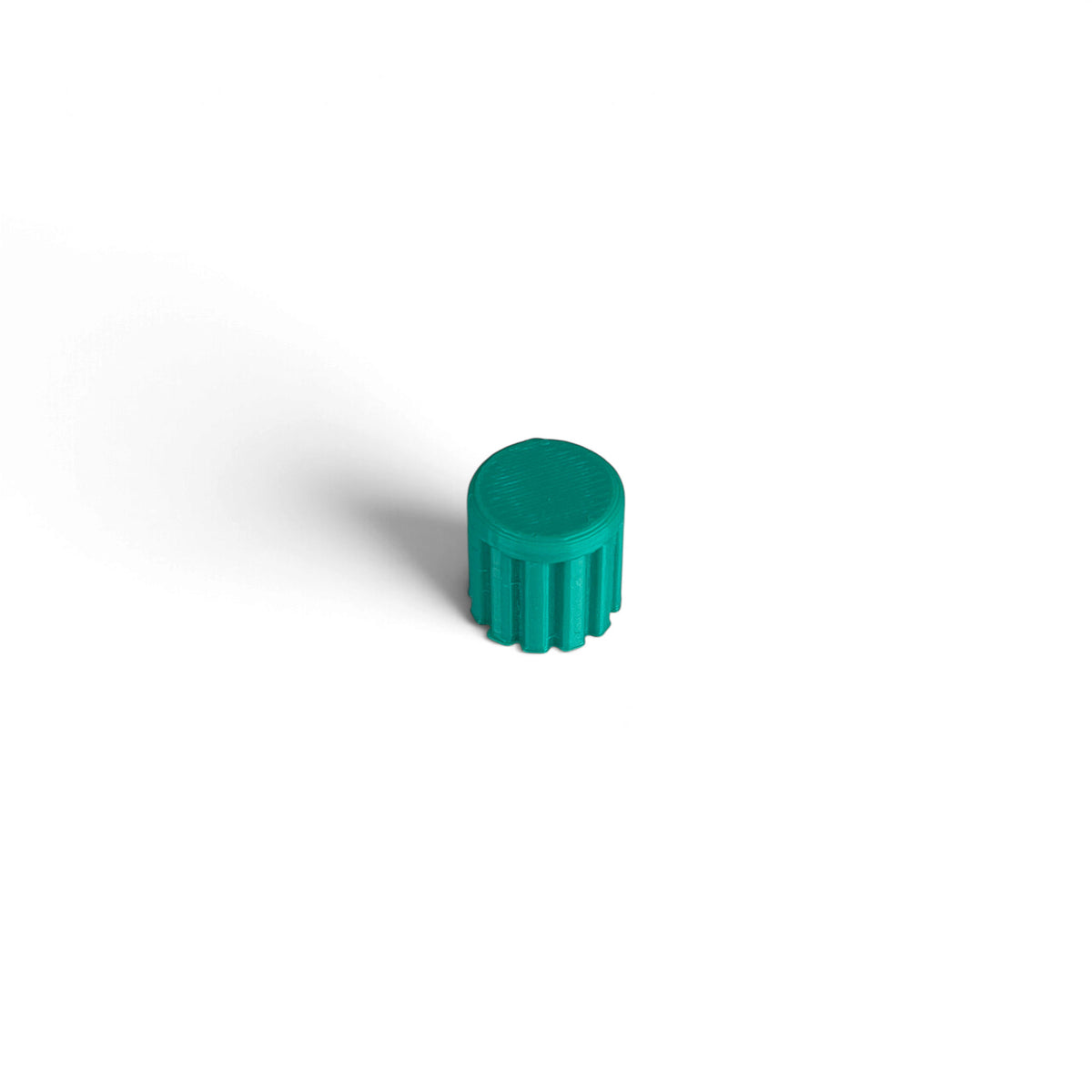 Single M-Vave FM-1 encoder cap in green, 3D printed by Cold Earth Industries