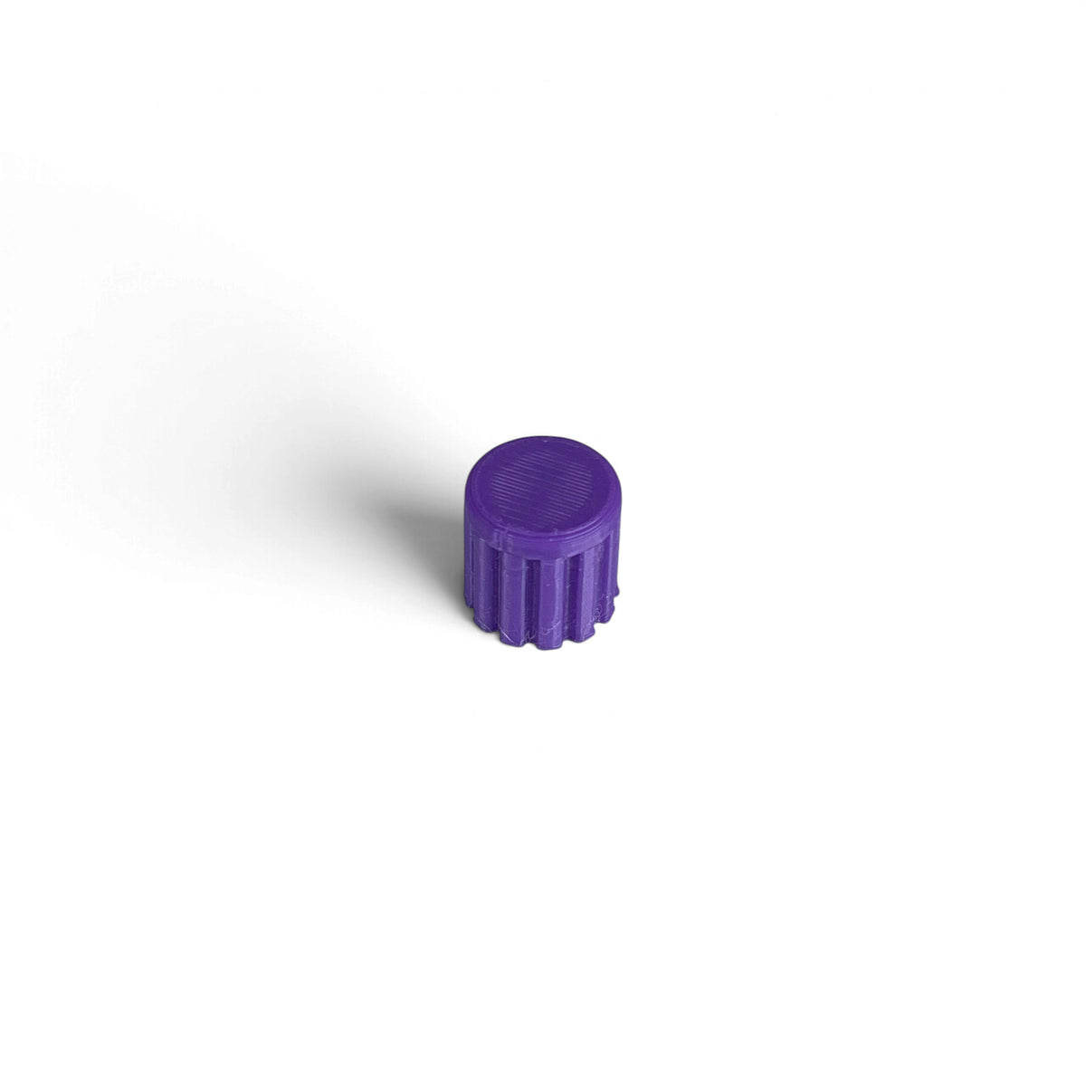 Single M-Vave FM-1 encoder cap in purple, 3D printed by Cold Earth Industries