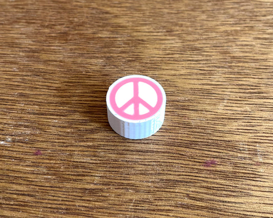 Guitar Pedal Footswitch Topper - Peace Design