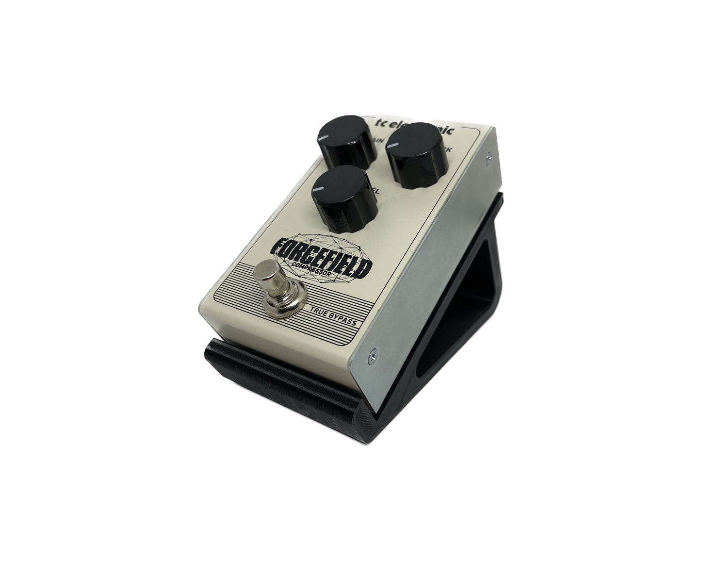 Guitar Pedal Desktop Stand - 30 Degrees - 38mm, 65mm, 75mm, 95mm, 110mm available