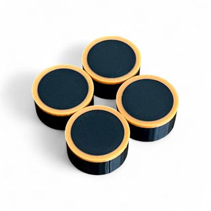 Guitar Pedal Footswitch Topper Ring – 8.5MM Switch Size | Set of 4 | 3D Printed | Cold Earth Industries (Copy)