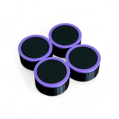 Guitar Pedal Footswitch Topper Ring – 11MM Switch Size | Set of 4 | 3D Printed | Cold Earth Industries (Copy) (Copy)
