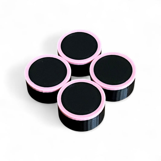 Guitar Pedal Footswitch Topper Ring – 8.5MM Switch Size | Set of 4 | 3D Printed | Cold Earth Industries