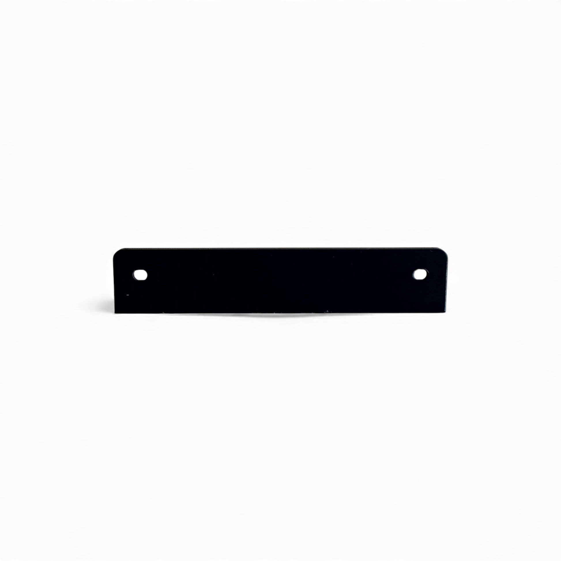 Cold Earth Industries Guitar Pedal Patch Cable holder in Black, back view,  on a white background