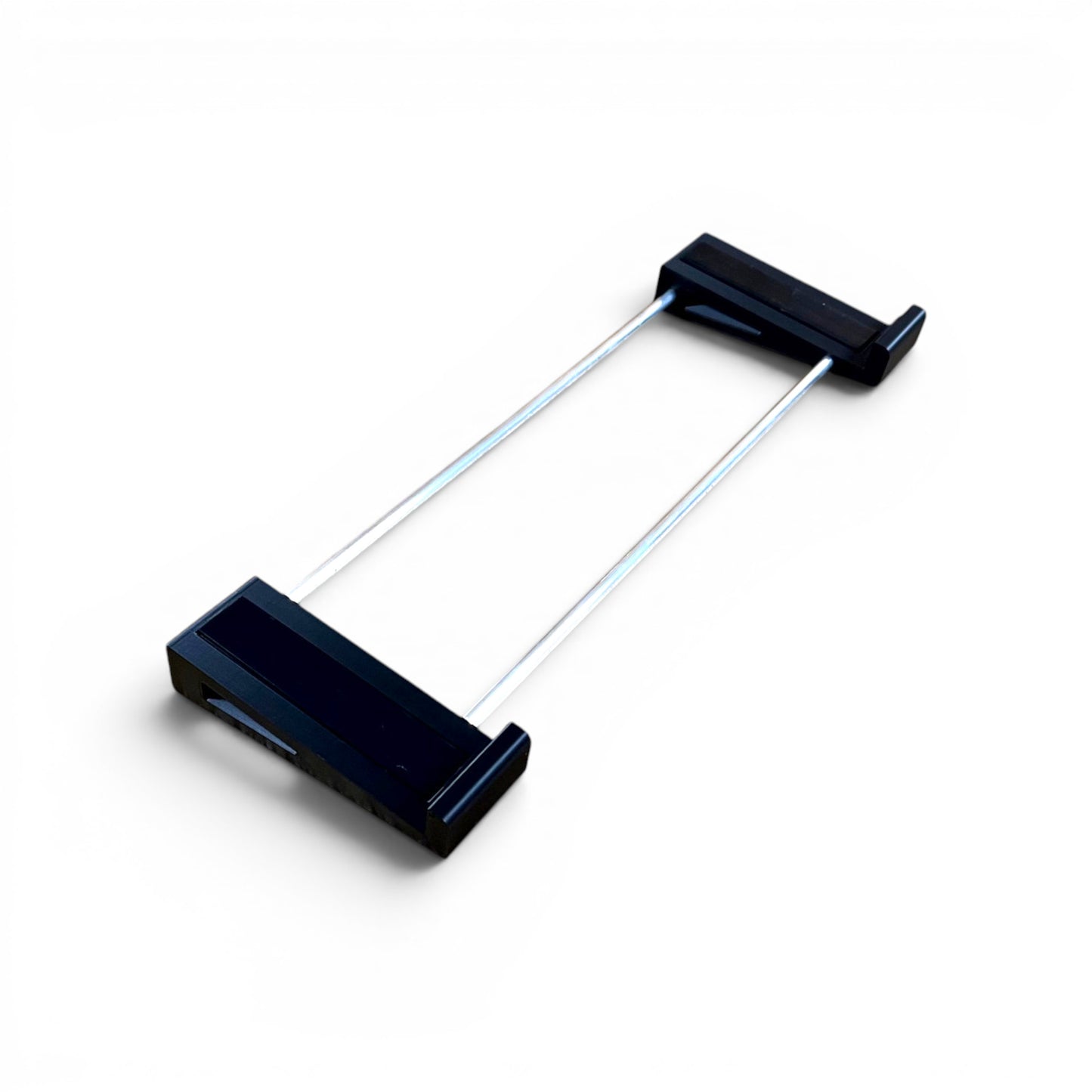 3D printed Melbourne Instruments Roto-Control Motorized Midi Controller 10 degree stand by Cold Earth Industries, shown in black on a white background