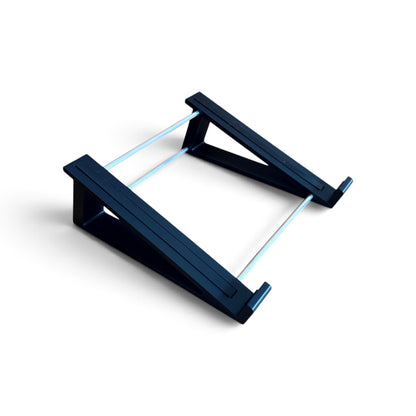 3D printed Neuzit Instruments Drop Midi Controller 30 degree stand by Cold Earth Industries, shown in black on a white background