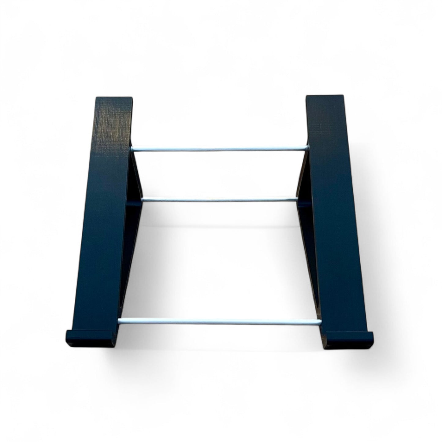 3D printed Novation Launchpad Pro MK3 Controllers 30 degree stand by Cold Earth Industries, shown front view in black on a white background