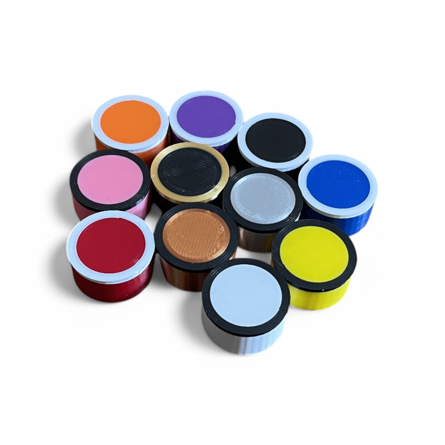 Guitar Pedal Footswitch Topper Ring –  Low Profile 8.5MM Switch Size | Single | 3D Printed | Cold Earth Industries