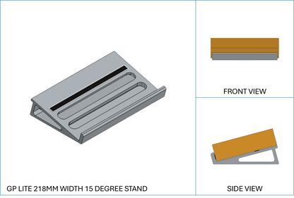CUSTOM ORDER - GUITAR PEDAL LITE CUSTOM 218MM & 330MM WIDTH 118MM HOLD DEPTH 15 DEGREE STANDS