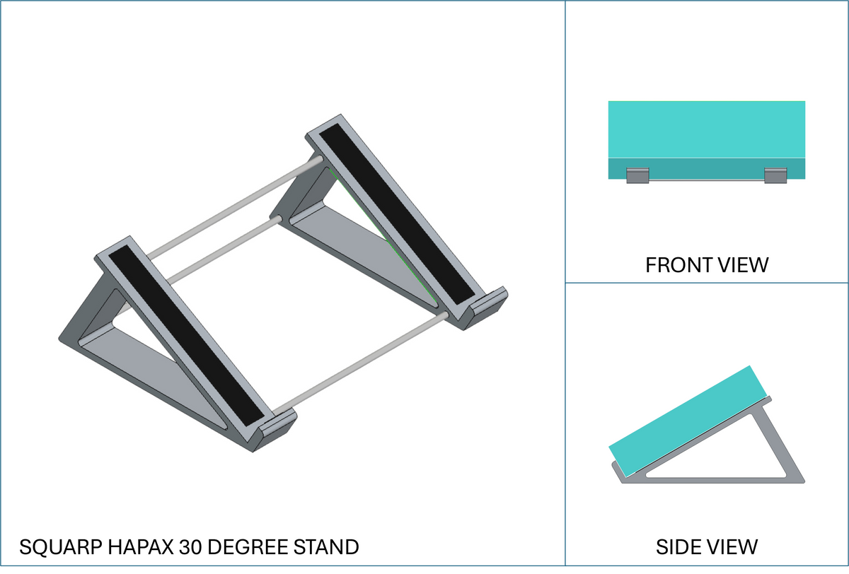 Squarp Hapax Standalone Sequencer Desktop Stand | 3D Printed