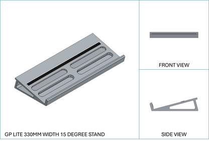 CUSTOM ORDER - GUITAR PEDAL LITE CUSTOM 218MM & 330MM WIDTH 118MM HOLD DEPTH 15 DEGREE STANDS