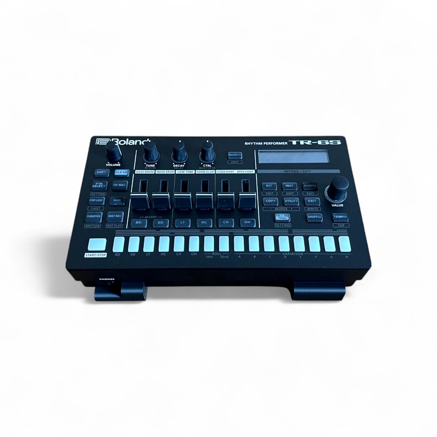 Roland TR6S Rhythm Performer Stand | 3D Printed Drum Machine Stand | Cold Earth Industries