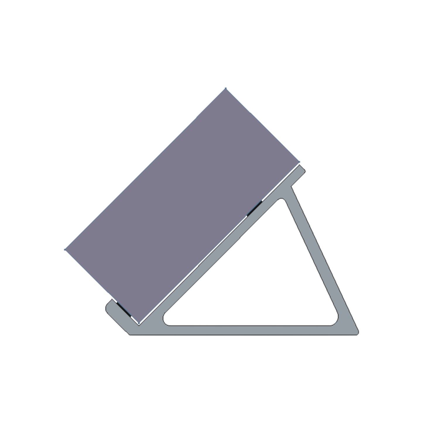 CUSTOM ORDER Guitar Pedal Desktop Stand LITE | 316MM Width 4 x 30 Degree 1 x 45 Degree Angle | 3D Printed