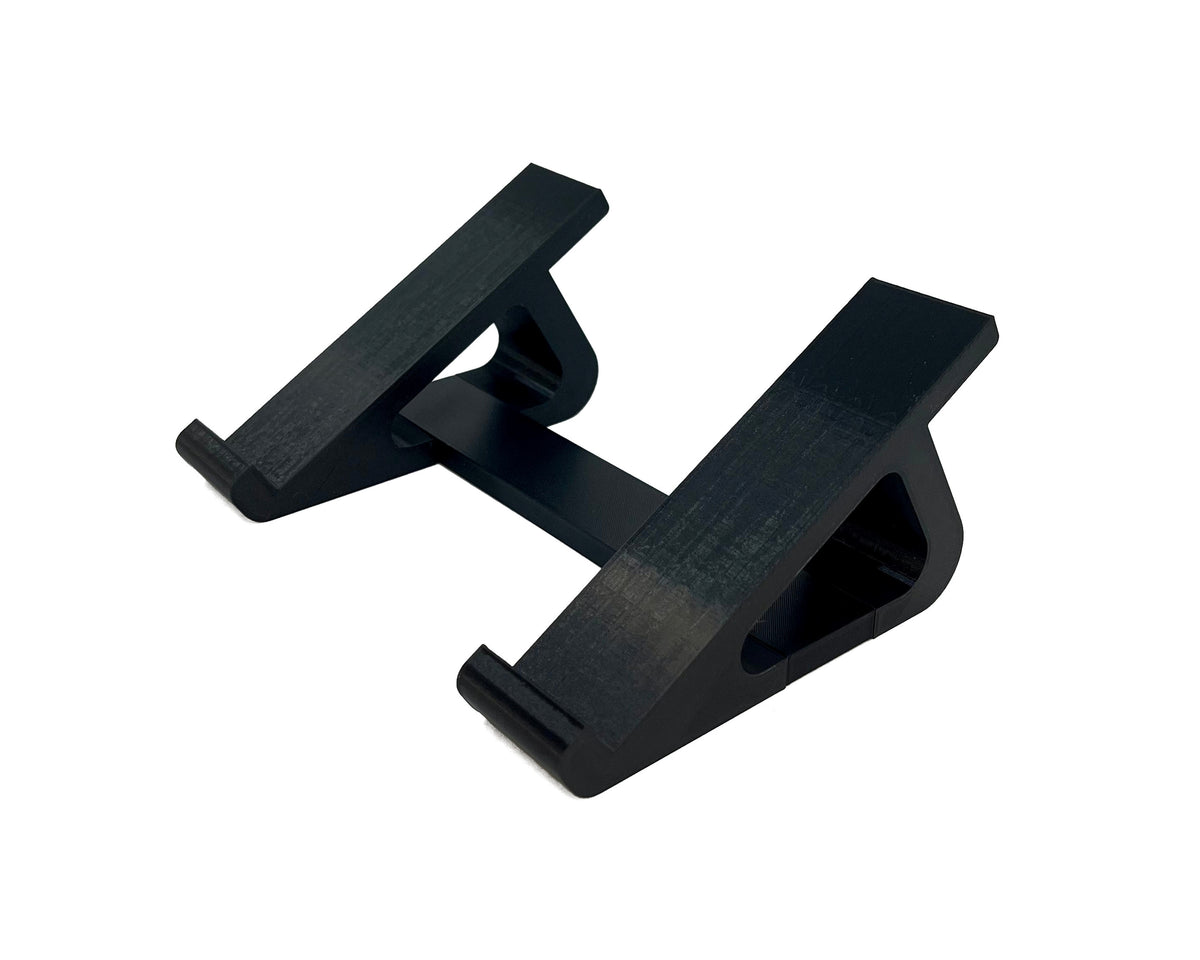Elta Music Polyvox PF3 Multi-Mode Stereo Filter Desktop Effects Unit Guitar Pedal Stand, 3D printed by Cold Earth Industries (30 degree angle)