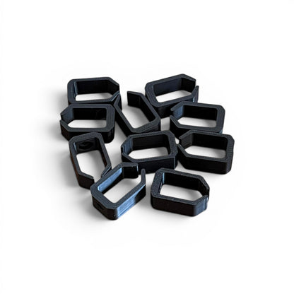 Eurorack Patch Cable Clips - Tall Version  (Pack of 10) | 3D Printed